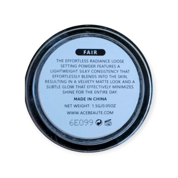 ACE BEAUTÉ Radiance Setting Powder Fair 1.5g NWT - Picture 2 of 8